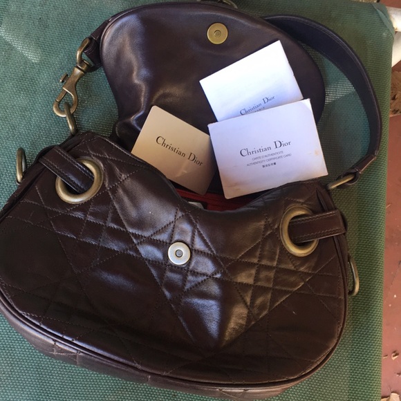 Christian Dior leather handbag - Picture 4 of 6